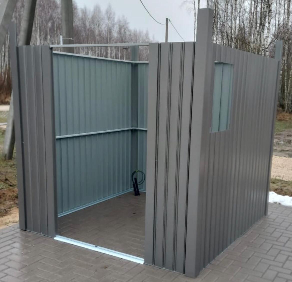 Сарай металлический BlackFox Avantgarde 4,4 м2 2,3x2,3х2,2 м